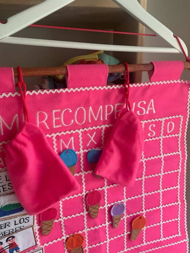 Panel recompensas fieltro infantil