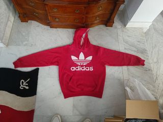 Sudadera roja Adidas Talla L