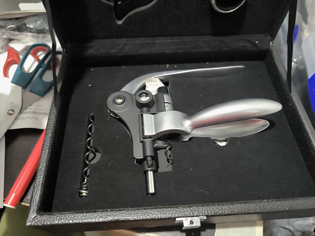 Kit sacacorchos nuevo en su estuche