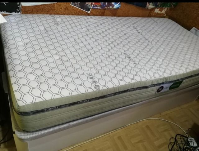 Colchón basic lumbo + cama canapé
