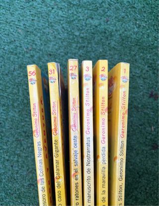 6 Libros Gerónimo Stilton