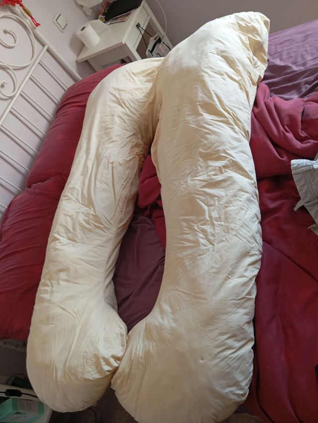 Almohada en forma de U embarazada
