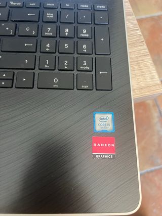Portatil hp gris intel core i5 7ª Gen
