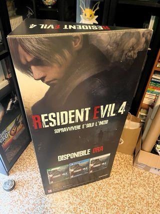 Resident Evil 4 Espositore Stand Display Ufficiale