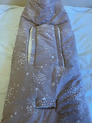 Saco paseo bebé forro polar maxicosi y carrito