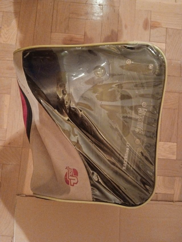 Patines de linea con funda.