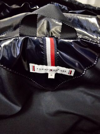 Tommy Hilfiger Piumino blu con cappuccio