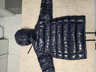 Tommy Hilfiger Piumino blu con cappuccio