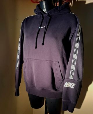 Felpa con Cappuccio Nike tg.M Blu