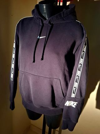 Felpa con Cappuccio Nike tg.M Blu