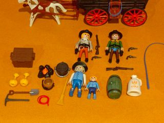 Playmobil caravana colonos oeste 