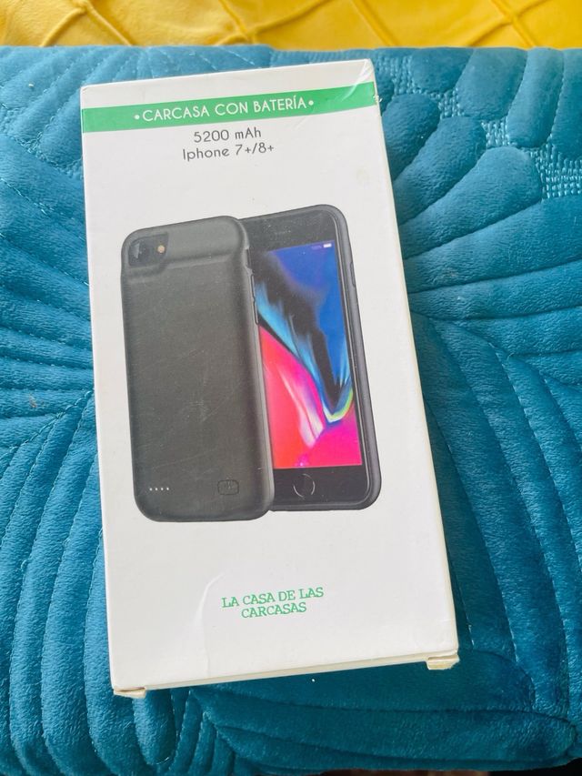 Funda batería externa iPhone 7+ 8+