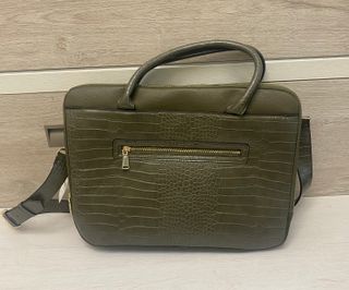 Bolso Para Portátil 13" Grabado Animal verde oliva