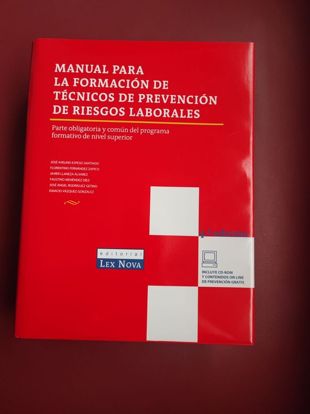 MANUAL TÉCNICOS DE PREVENCIÓN DE RIESGOS LABORALES
