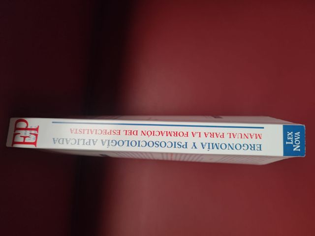 ERGONOMÍA Y PSICOSOCIOLOGÍA APLICADA