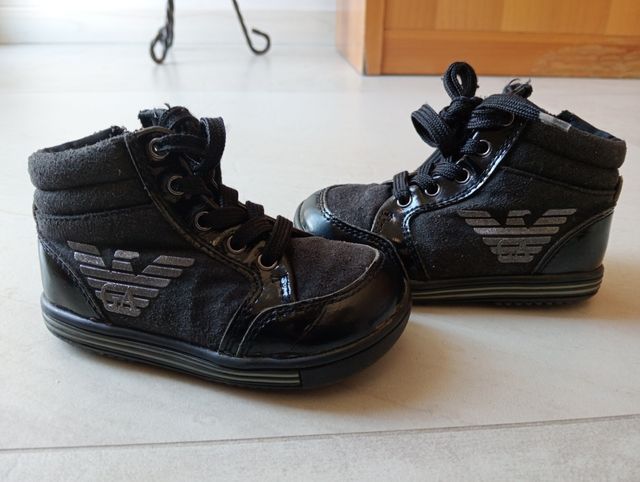 Scarpe stivaletti bambina taglia 21. Armani jr.
