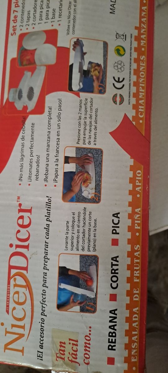 Troceadora, cortadora verduras frutas