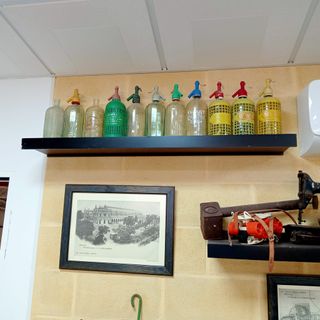 Botellas y sifones clásicos/vintage