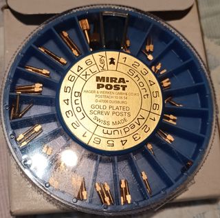 Parafusos mirapost gold plated