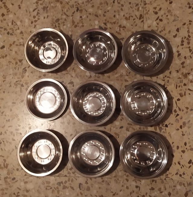 Pack de cuencos de metal multiusos