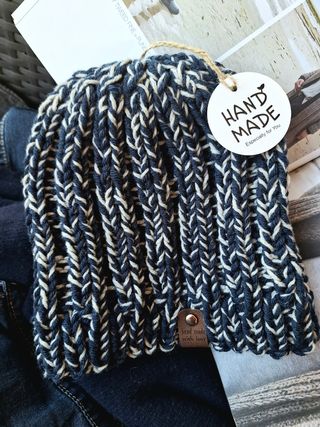 Berretto uomo pura lana fatto a mano