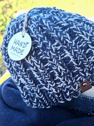 Berretto uomo pura lana fatto a mano