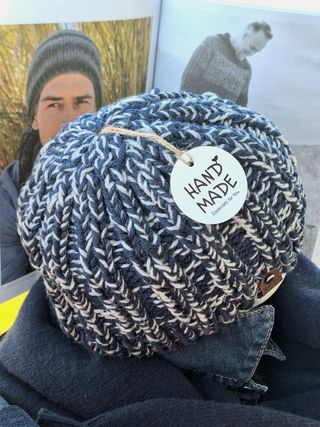 Berretto uomo pura lana fatto a mano