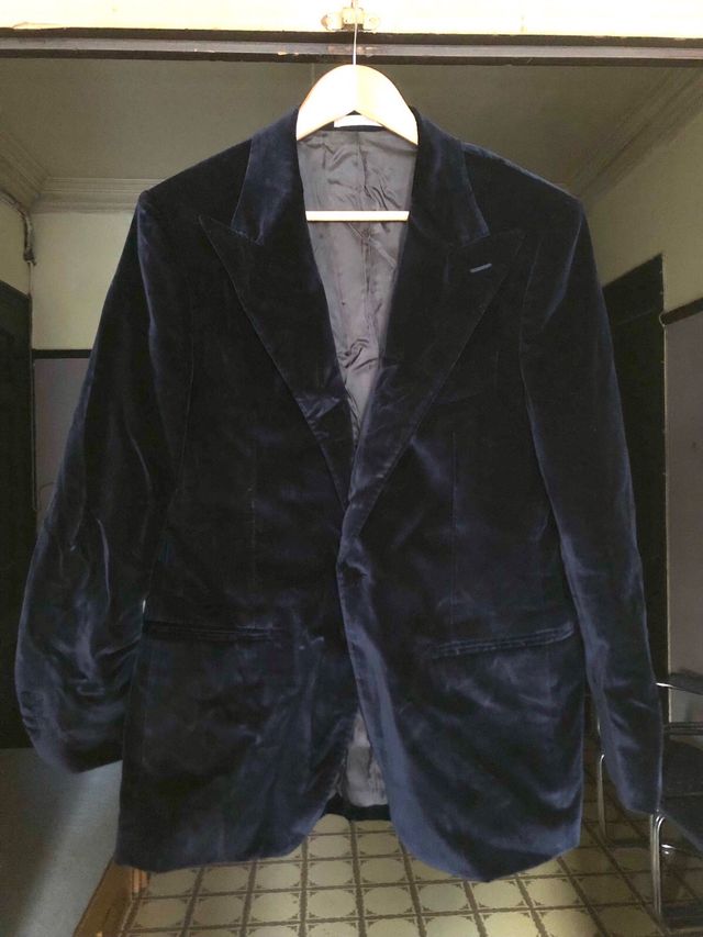 Blazer de terciopelo