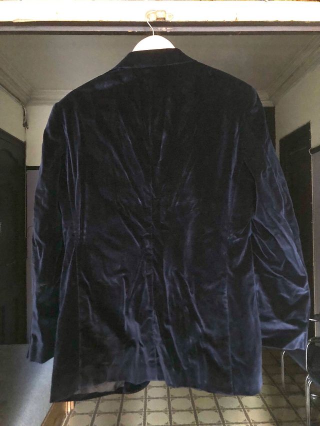 Blazer de terciopelo