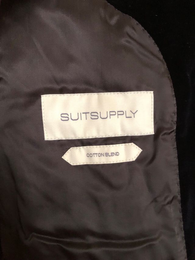 Blazer de terciopelo