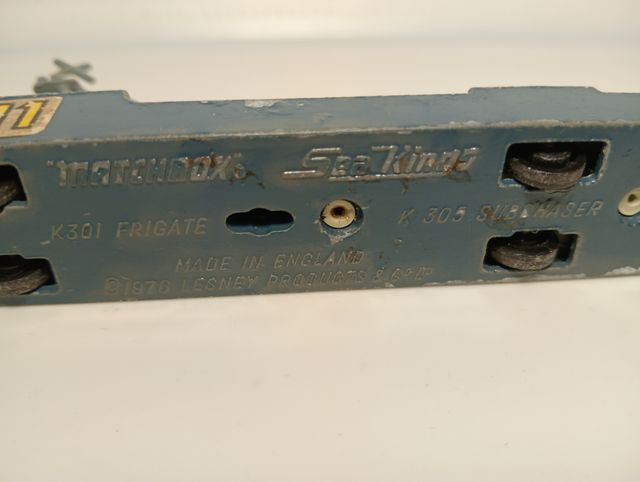 Matchbox Frigate K301/K305 coleccionismo año 1976