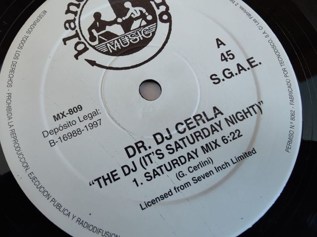 Vinilo Dr Dj Cerla