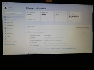 PORTATIL LENOVO WIN11+OFFICE21 SSD 260 12GB RAM 