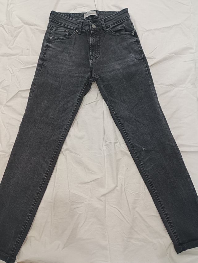 Pantalón vaquero negro hombre 