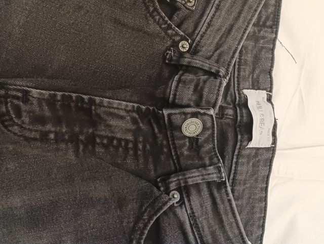 Pantalón vaquero negro hombre 