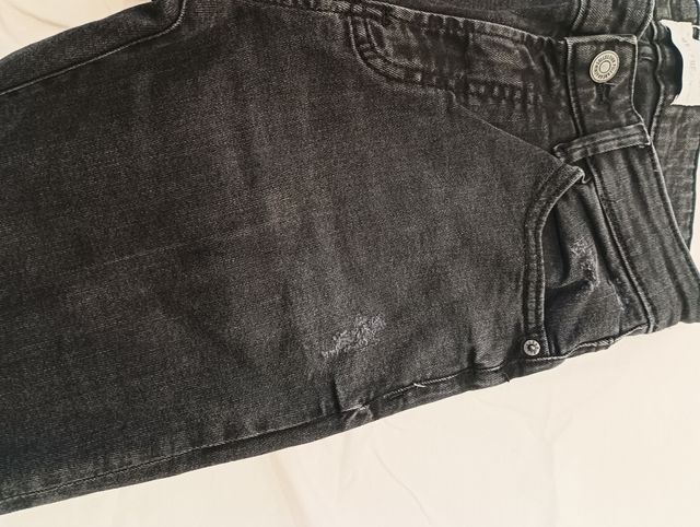 Pantalón vaquero negro hombre 