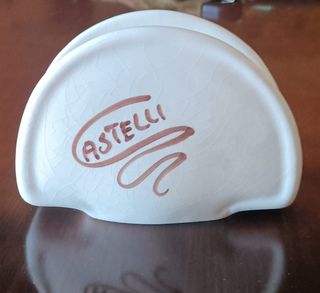 Portatovaglioli in Ceramica di Castelli