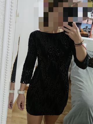 Vestido lentejuelas