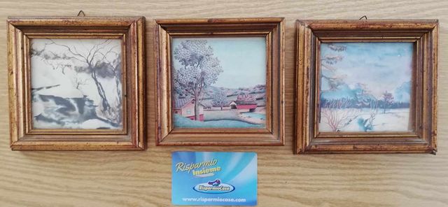 Quadretto vintage immagine sacra (quadro)