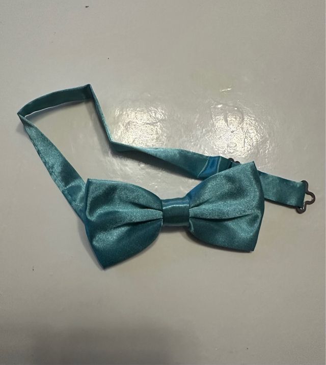 Pajarita Azul Turquesa