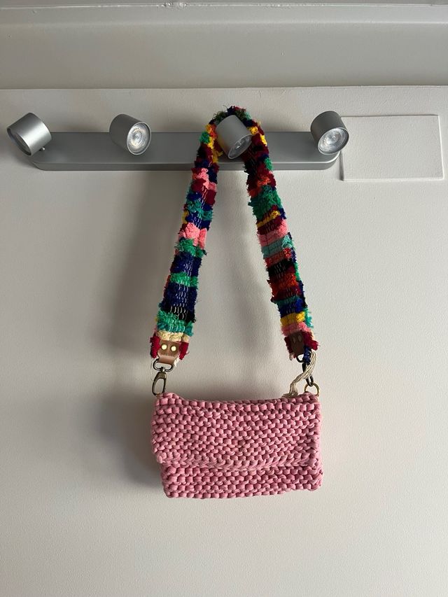 Bolso crochet y 2 correas Poma brand 