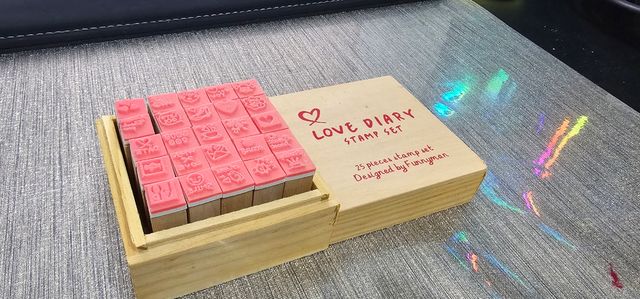 Set 25 sellos pequeños