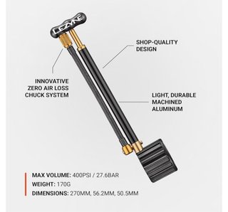 Bomba suspensiones Lezyne Shock Drive Gold