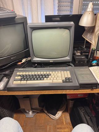 AMSTRAD CLAVIER 6128 AZERTY Centronic Révisé avec lecteur de Disquette 07/11