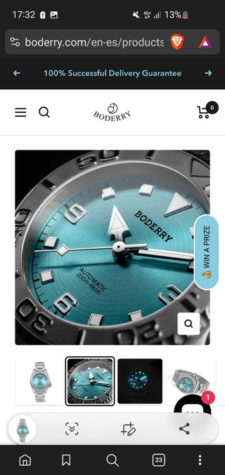 Boderry Admiral Reloj