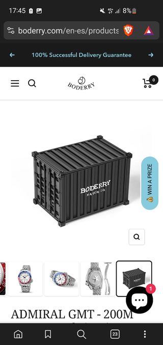 Boderry Admiral Reloj