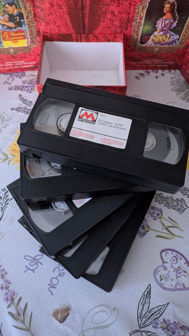 Colección 5 películas Sisi vhs