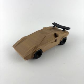 Modellino Lamborghini Countach - Effetto Legno