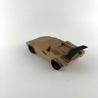 Modellino Lamborghini Countach - Effetto Legno