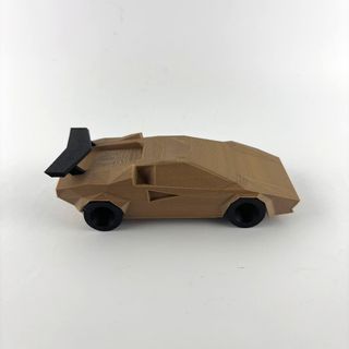 Modellino Lamborghini Countach - Effetto Legno
